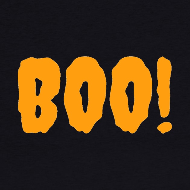 Boo! Halloween Funny Quote by admeral